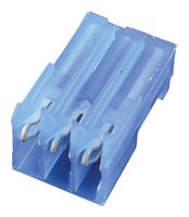 AMP - TE CONNECTIVITY 3-643815-3 IDC Connector, IDC Receptacle, Female, 2.54 mm, 1 Row, 3 Contacts, Cable Mount