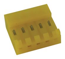 AMP - TE CONNECTIVITY 3-643818-5 IDC Connector, IDC Receptacle, Female, 3.96 mm, 1 Row, 5 Contacts, Cable Mount