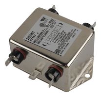 CORCOM - TE CONNECTIVITY 20VK1 电源线滤波器, 通用, 250 VAC, 20 A, 单相, 1阶, 底板安装