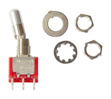 ALCOSWITCH - TE CONNECTIVITY 1825138-3 Toggle Switch, On-None-On, DPDT, Non Illuminated, Gemini A Series, Panel Mount, 5 A