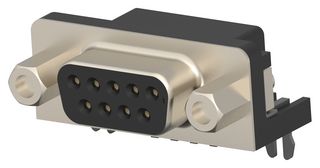 AMP - TE CONNECTIVITY 2311765-2 D Sub Connector, Standard, Receptacle, AMPLIMITE HD-20, 9 Contacts, DE, Solder