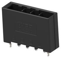 TE CONNECTIVITY - AMP 1-1747277-4 Pin Header, Wire-to-Board, 6.35 mm, 1 Rows, 4 Contacts, Through Hole Straight, Dynamic D-4200
