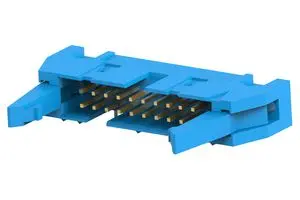 AMP - TE CONNECTIVITY 2-5499141-4 引脚针座, 线至板, 2.54 mm, 2 排, 20 触点, 通孔直角, AMP-LATCH Universal