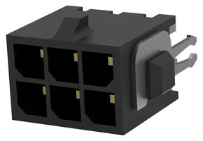 AMP - TE CONNECTIVITY 3-794681-6 Pin Header, Wire-to-Board, 3 mm, 2 Rows, 6 Contacts, Through Hole Straight, Micro MATE-N-LOK