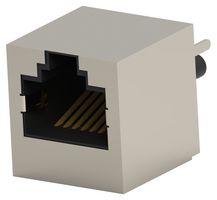 AMP - TE CONNECTIVITY 3-1734577-1 Modular Connector, RJ45 Jack, 1 x 1 (Port), 8P8C, Cat3, Through Hole Mount