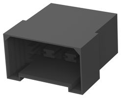 AMP - TE CONNECTIVITY 180906-5 Connector Housing, FASTIN-FASTON 250, Plug, 6 Ways, 9.14 mm