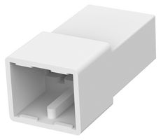 TE CONNECTIVITY 4-180924-0 Connector Housing, FASTIN-FASTON 250, Plug, 2 Ways, 6.35 mm