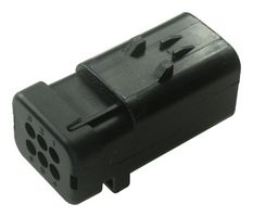 TE CONNECTIVITY 776434-2 连接器外壳, AMPSEAL 16, 插座, 6 路, 4.5 mm, AMPSEAL 16系列触点