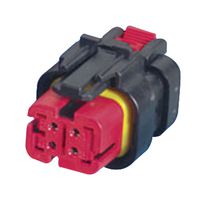 AMP - TE CONNECTIVITY 776487-2 Connector Housing, AMPSEAL 16, Plug, 4 Ways, 4.5 mm, AMPSEAL 16 Series Contacts