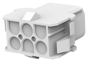 TE CONNECTIVITY 1586860-1 连接器外壳, Universal MATE-N-LOK, 插座, 6 路, 6.35 mm, AMP Universal MATE-N-LOK系列触点