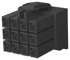 AMP - TE CONNECTIVITY 176278-9 连接器外壳, AMP Universal Power, 插头, 12 路, 3.96 mm, AMP Universal Power触点