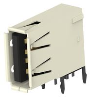 TE CONNECTIVITY - AMP 292336-2 USB Connector, USB Type A, USB 2.0, Receptacle, 4 Ways, Through Hole Mount, Right Angle