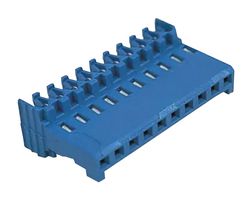 TE CONNECTIVITY - AMP 281711-3 IDC Connector, IDC Receptacle, Female, 2.54 mm, 1 Row, 3 Contacts, Cable Mount