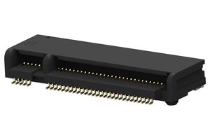 TE CONNECTIVITY 2199119-5 卡边连接器, M.2 (NGFF) Mini, 双侧, 67 触芯, 表面安装, 直角