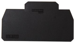 ENTRELEC - TE CONNECTIVITY 1SNA199635R2400 Accessory, AMP ML10/13.SF, ML10/13.SN, MU10/13.SF, MU10/13.SN Terminal Blocks, End Section