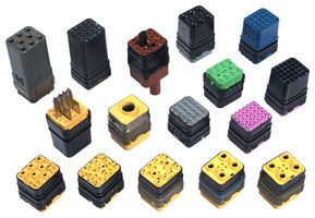DEUTSCH - TE CONNECTIVITY DMC-M 20-22 SN 重载连接器插件, DMC-M, 20 路, 4排, 插座, 插座