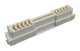 AMPHENOL COMMUNICATIONS SOLUTIONS 10159559-A30221RLF Mezzanine连接器, 插座, 0.8 mm, 2 排, 40 触点, 表面安装直型, 铜合金