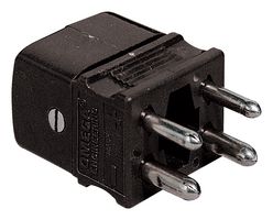 OMEGA DTC-J-M 热电偶连接器，标准，4 销，插头，K 型，-29 °C 至 180 °C，ANSI、DTC 系列