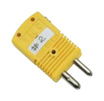 OMEGA HGST-K-F 热电偶连接器,标准,黄色,2 针,插座,K 型,-29 至 260 °C,ANSI,HGST 系列