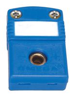 OMEGA SMP-T-F 热电偶连接器,微型,蓝色,2 针,插座,T 型,-29 °C 至 180 °C,ANSI、SMP 系列