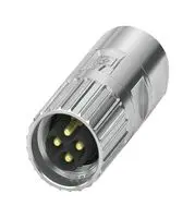 PHOENIX CONTACT 1069481 Circular Connector, M-Series Circular Connector, Cable Mount Plug, 3 Contacts