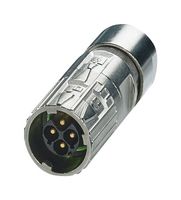 PHOENIX CONTACT 1629004 Circular Connector, M-Series Circular Connector, Cable Mount Plug, 3 Contacts