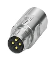 PHOENIX CONTACT 1069495 Circular Connector, M-Series Circular Connector, Cable Mount Receptacle, 3 Contacts
