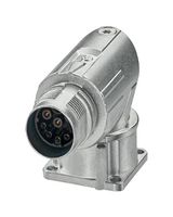 PHOENIX CONTACT 1628502 Circular Connector, M-Series Circular Connector, Right Angle Panel Mount Receptacle, 8 Contacts