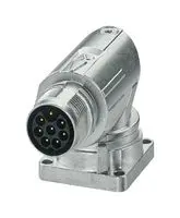 PHOENIX CONTACT 1628505 Circular Connector, M-Series Circular Connector, Right Angle Panel Mount Receptacle, 7 Contacts