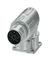 PHOENIX CONTACT 1628507 Circular Connector, M-Series Circular Connector, Right Angle Panel Mount Receptacle, 7 Contacts