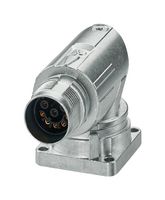 PHOENIX CONTACT 1628524 Circular Connector, M-Series Circular Connector, Right Angle Panel Mount Receptacle, 8 Contacts