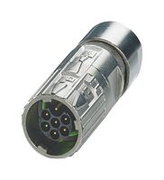 PHOENIX CONTACT 1628990 圆形连接器, M系列圆形连接器, 电缆安装插头, 6 触点, 压接引脚-无触芯, 螺纹