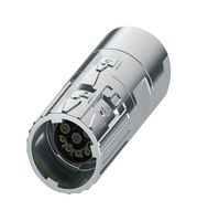 PHOENIX CONTACT 1629011 圆形连接器, M系列圆形连接器, 电缆安装插头, 8 触点, 压接插座-无触芯, 快锁