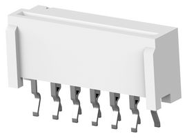 AMP - TE CONNECTIVITY 1-84534-2 FFC / FPC Board Connector, 1.25 mm, 12 Contacts, Receptacle, Through Hole Straight