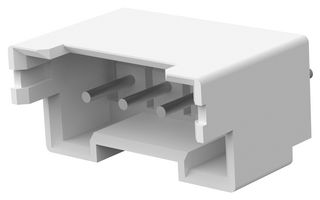 TE CONNECTIVITY 2132415-4 引脚针座, 线至板, 2.5 mm, 1 排, 4 触点, 通孔直型, Economy Power 2.5