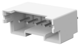 TE CONNECTIVITY 2132415-5 引脚针座, 线至板, 2.5 mm, 1 排, 5 触点, 通孔直型, Economy Power 2.5
