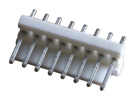 AMP - TE CONNECTIVITY 640454-7 Pin Header, Wire-to-Board, 2.54 mm, 1 Rows, 7 Contacts, Through Hole Straight, MTA-100