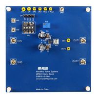 MONOLITHIC POWER SYSTEMS (MPS) EV6619-Q-00A 评估板, MP6619GQ, 电源管理, H桥电机驱动器