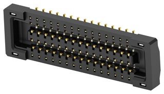 TE CONNECTIVITY 3-2363961-0 Mezzanine连接器, 插座, 0.4 mm, 2 排, 30 触点, 表面安装直型, 铜合金