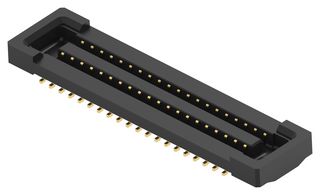 TE CONNECTIVITY 4-2363961-0 Mezzanine连接器, 插座, 0.4 mm, 2 排, 40 触点, 表面安装直型, 铜合金