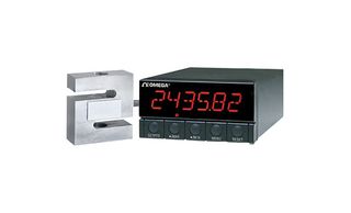 OMEGA DP41-S-230-S2 面板仪表, 应变计, 6位, 13.7 mm, 230 VAC, 隔离RS232, DP41系列