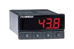 OMEGA DPI32-C24-DC 面板仪表, 温度/过程, 4位, 10.2 mm, 36 VDC, 隔离, RS232/RS485, DPi系列