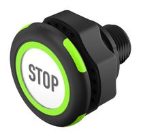 EAO 84-ASKS-C18-04A8 触摸按钮开关, IO-Link, STOP, 多色, IP69K, 0.2 A, 8.4 V-32 V, 塑料, 84系列