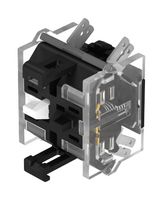EAO 704.915.2 Contact Block, SPST-NC, Plug In, 1 Pole, 6 A, 500 V
