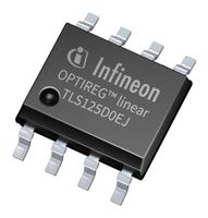 INFINEON TLS125D0EJXUMA1 LDO Voltage Regulator, Adjustable, 4 V to 40 V in, 250 mV Drop, 2-40 V/250 mA out, HSOIC-8