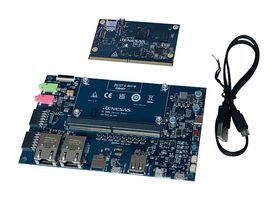 RENESAS RTK9744C22S01000BE Evaluation Board, R9A07G044C22GBG, 32 / 64bit, ARM, Cortex-A55, Cortex-M33, RZ