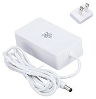 RASPBERRY-PI SC0747 Power Supply, Raspberry Pi Board, 48W, US, 51mm W x 92mm D x 25.5mm H