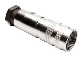 AMPHENOL SINE/TUCHEL C09131D0051012 圆形连接器, 标准圆形连接器, signal mate C091 M16-D Series, 电缆安装插座, 5 触点, 焊接插座, 螺纹