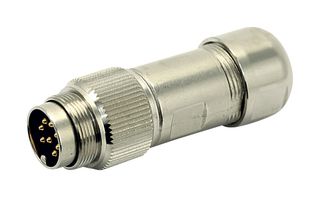 AMPHENOL SINE/TUCHEL C09131H0041004U Circular Connector, Standard Circular Connector, signal mate C091 M16-D+ Series, Cable Mount Plug