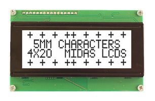 MIDAS DISPLAYS MC42005A6W-FPTLWS-V2